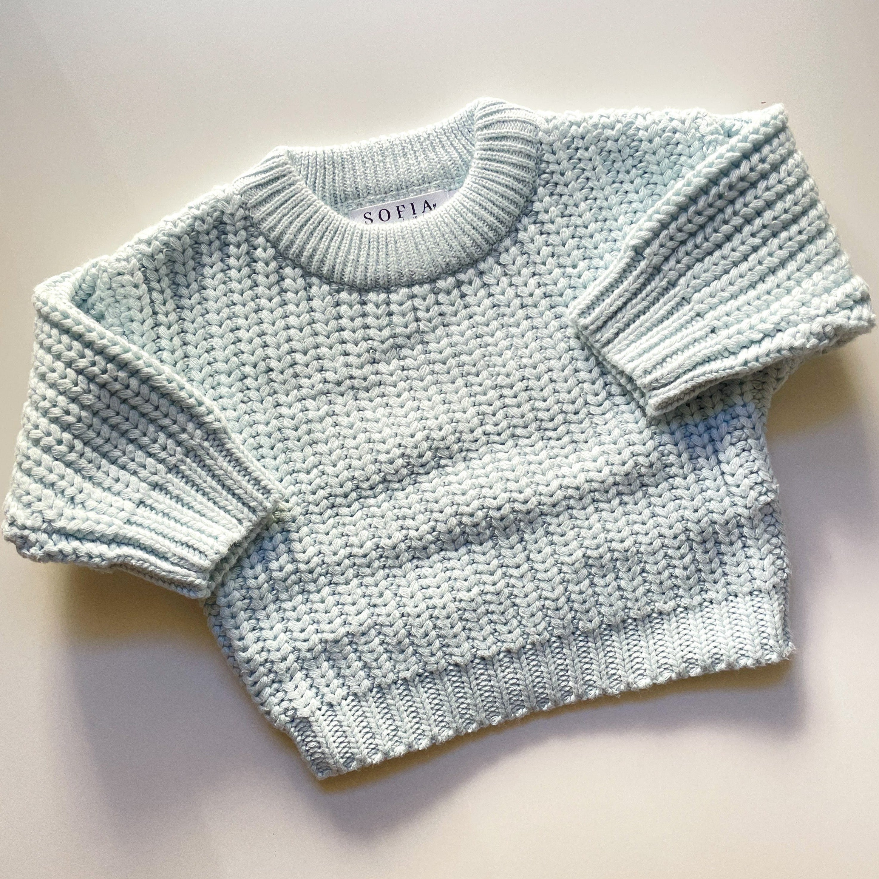 Chunky Knit Baby Sweater Knitted Sweater Baby/Kids Winter