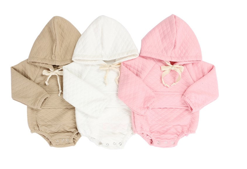 Stormi Hoodie Romper - SOFIA WITH LOVE