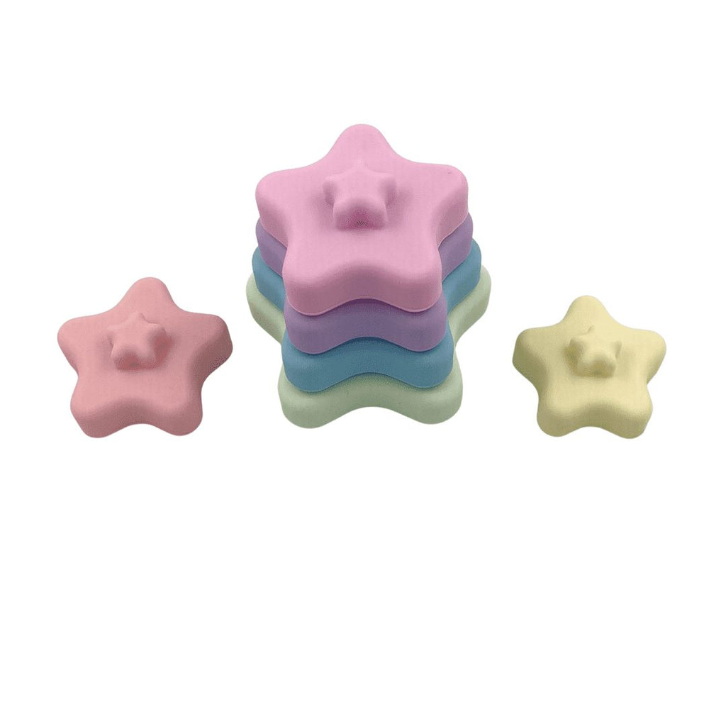 Silicone Star Stacker – Montessori Kids Toys - SOFIA WITH LOVE