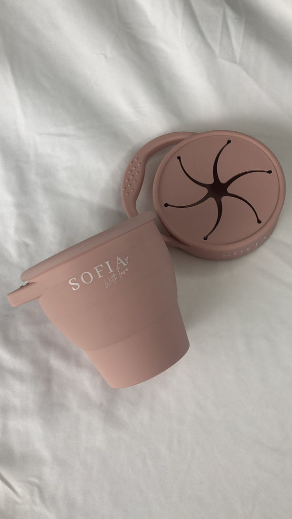 Silicone Snackie Cup 2.0 - SOFIA WITH LOVE