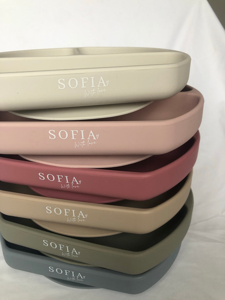 Silicone Suction Plate - SOFIA WITH LOVE