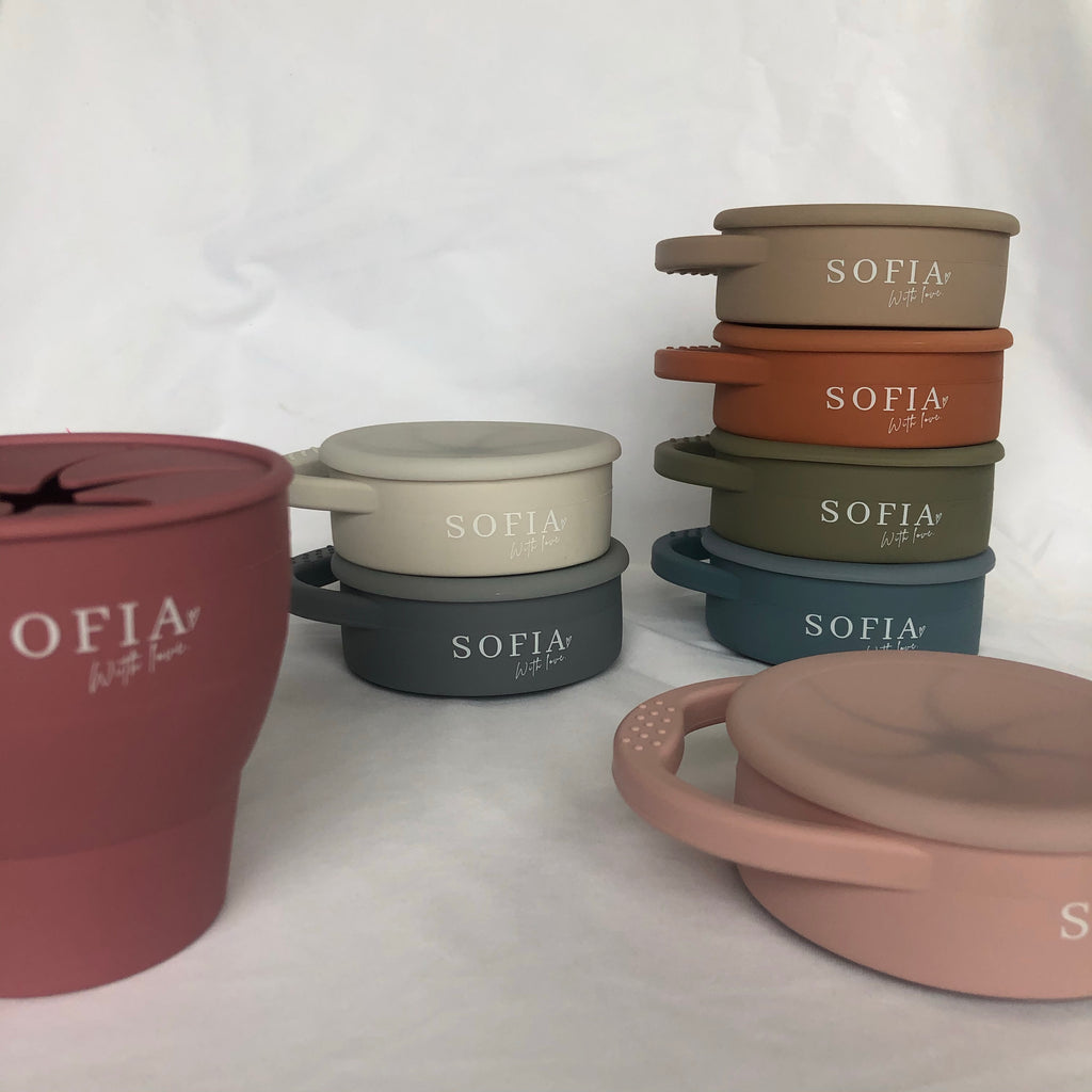 Silicone Snackie Cup 2.0 - SOFIA WITH LOVE