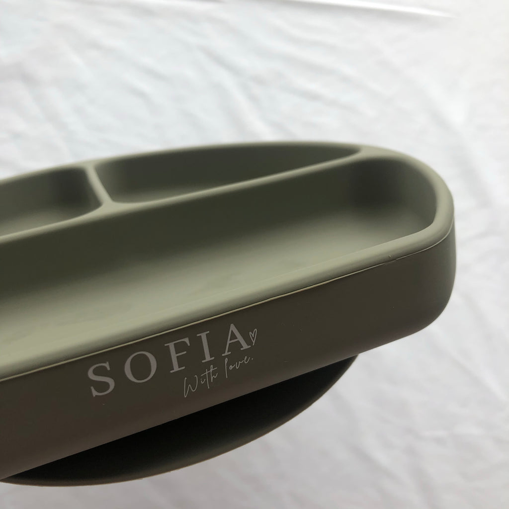 Silicone Suction Plate - SOFIA WITH LOVE