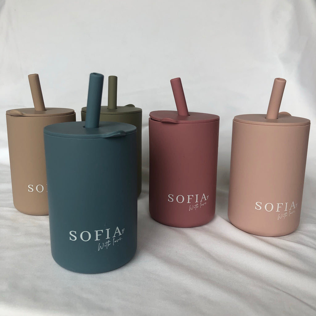 Silicone Sippy Cup 2.0 - SOFIA WITH LOVE