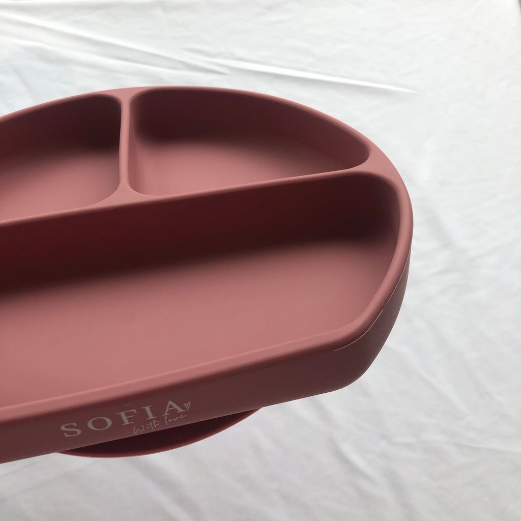 Silicone Suction Plate - SOFIA WITH LOVE