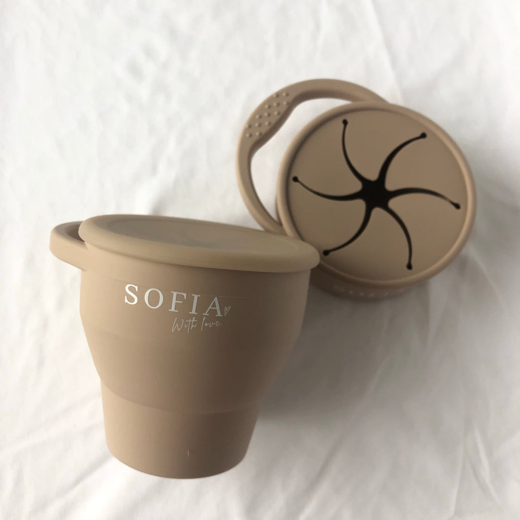 Silicone Snackie Cup 2.0 - SOFIA WITH LOVE