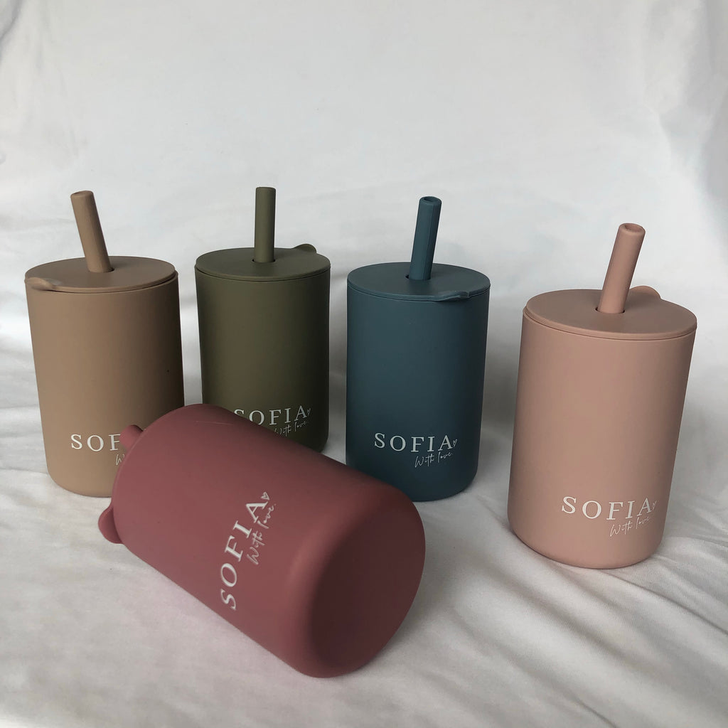 Silicone Sippy Cup 2.0 - SOFIA WITH LOVE