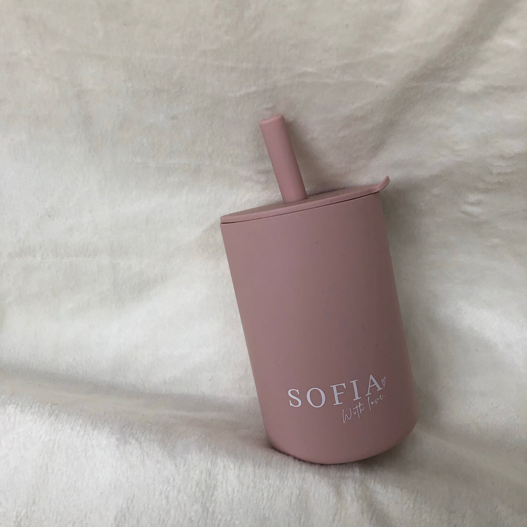 Silicone Sippy Cup 2.0 - SOFIA WITH LOVE