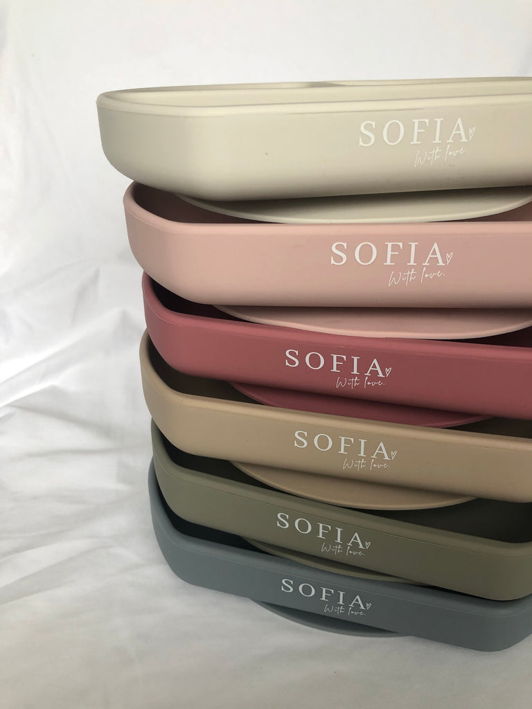 Silicone Suction Plate - SOFIA WITH LOVE