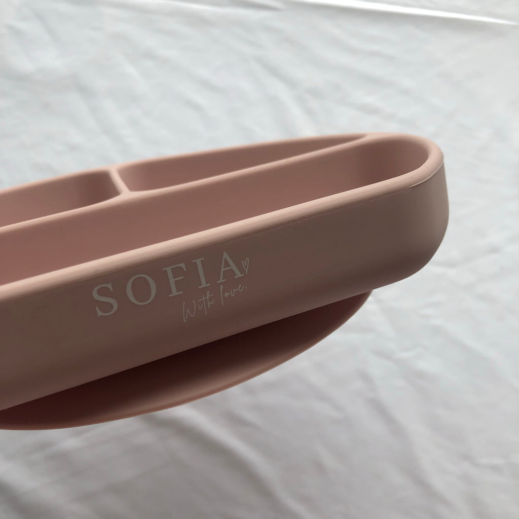 Silicone Suction Plate - SOFIA WITH LOVE