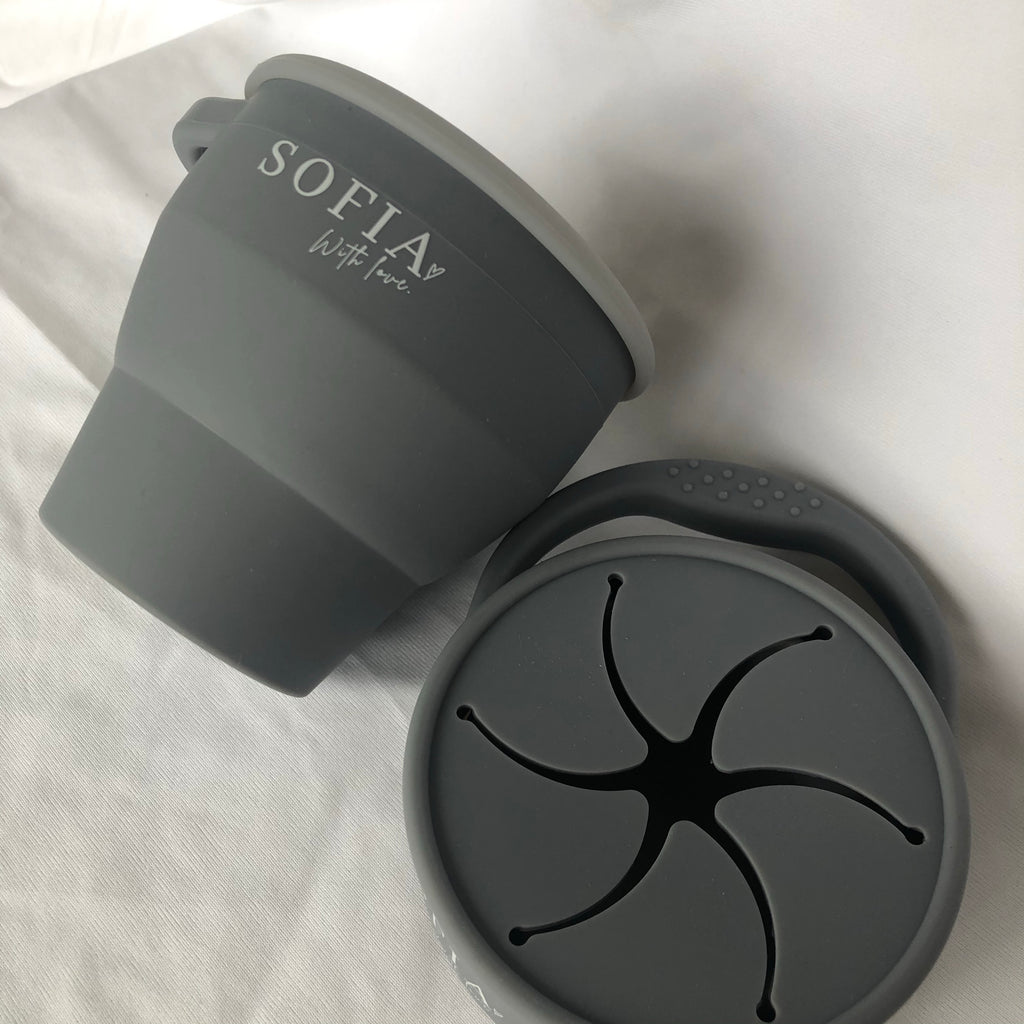 Silicone Snackie Cup 2.0 - SOFIA WITH LOVE