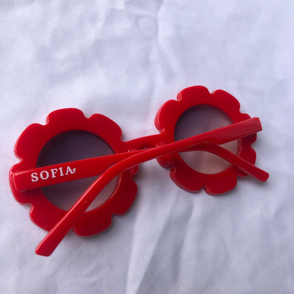 Daisy Sunglasses - Red - SOFIA WITH LOVE