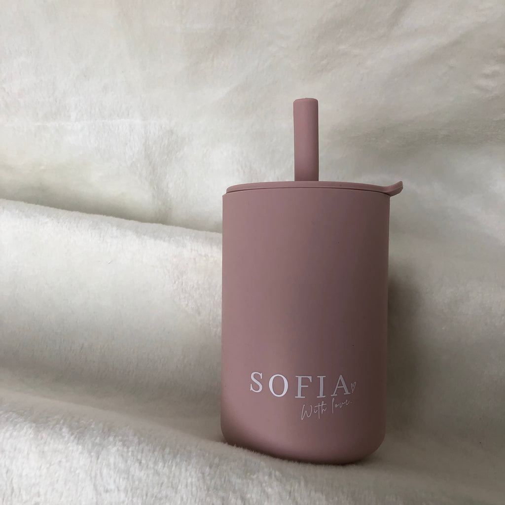 Silicone Sippy Cup 2.0 - SOFIA WITH LOVE