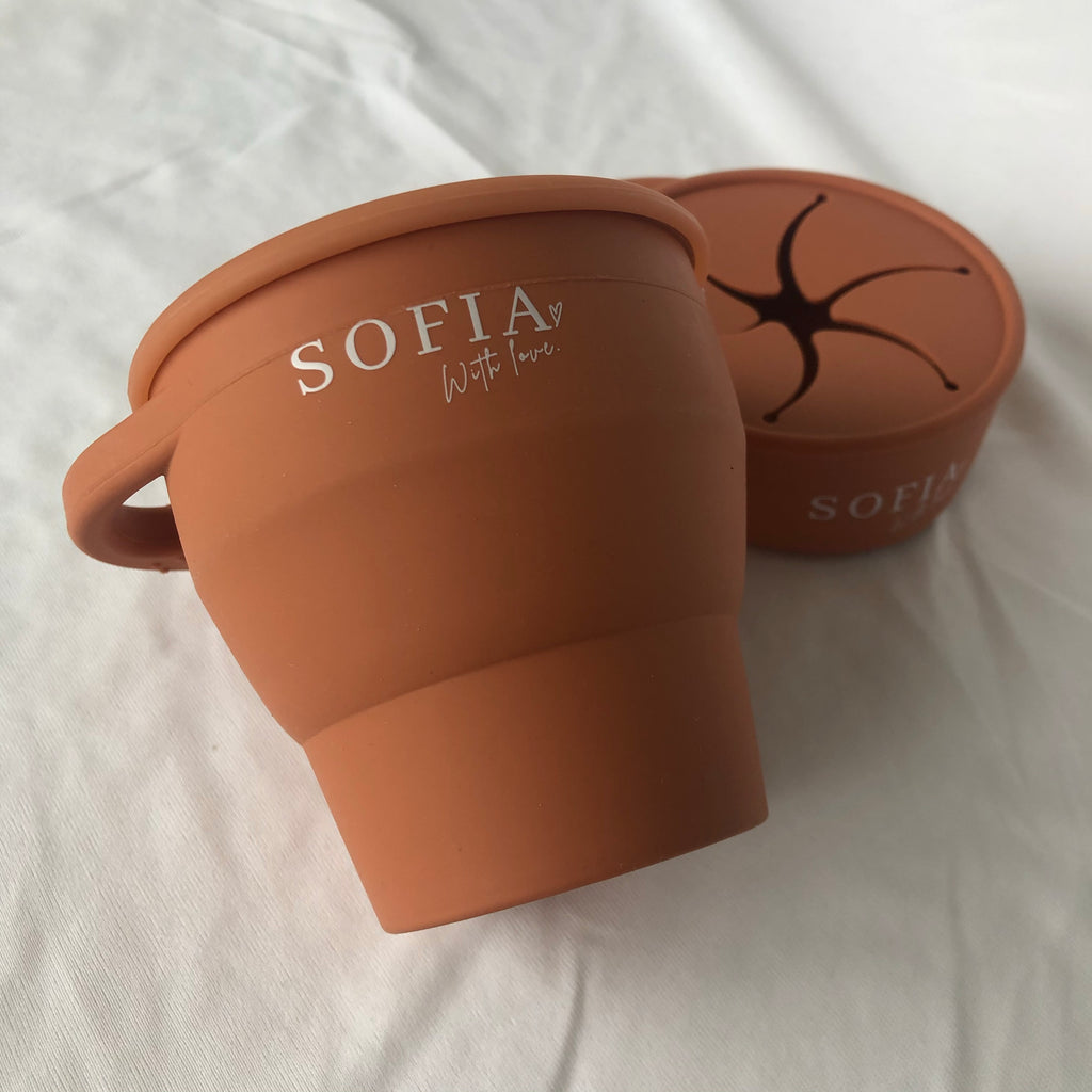 Silicone Snackie Cup 2.0 - SOFIA WITH LOVE