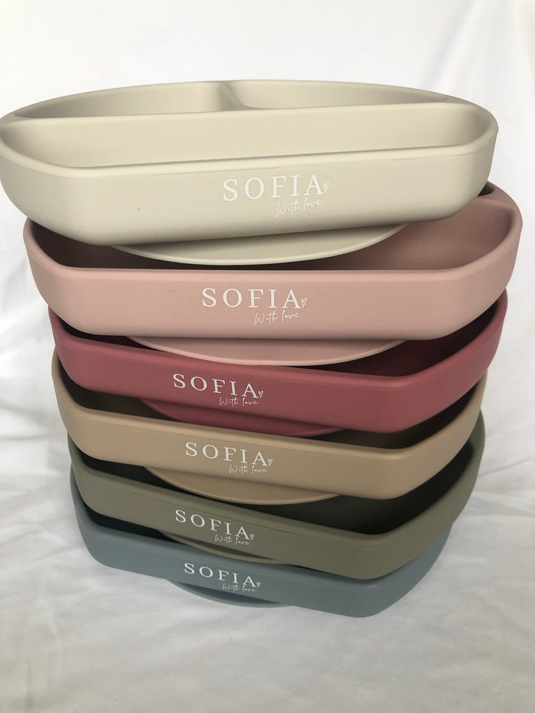 Silicone Suction Plate - SOFIA WITH LOVE