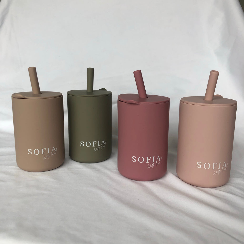 Silicone Sippy Cup 2.0 - SOFIA WITH LOVE