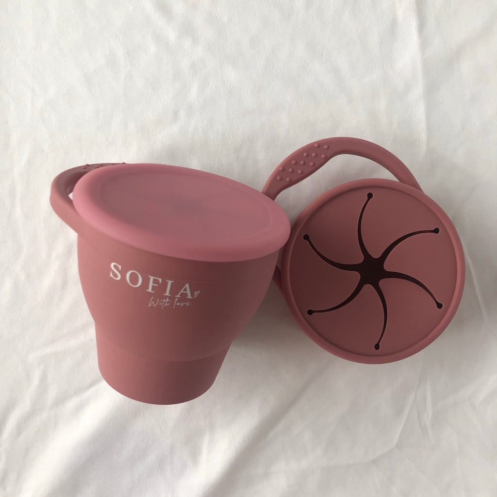 Silicone Snackie Cup 2.0 - SOFIA WITH LOVE