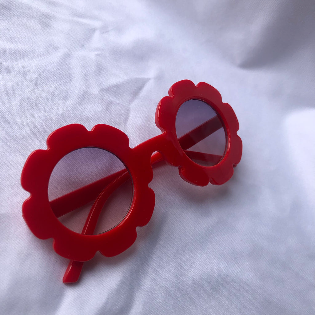 Daisy Sunglasses - Red - SOFIA WITH LOVE