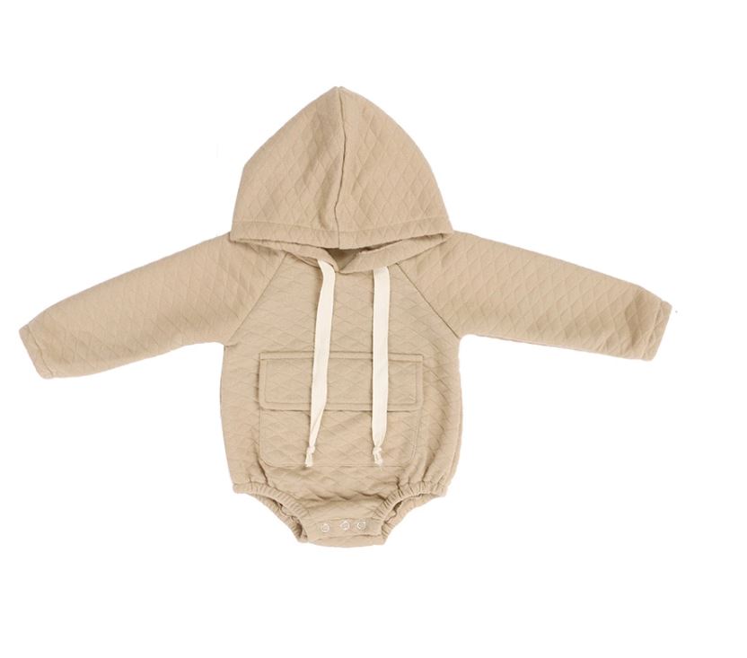 Stormi Hoodie Romper - SOFIA WITH LOVE