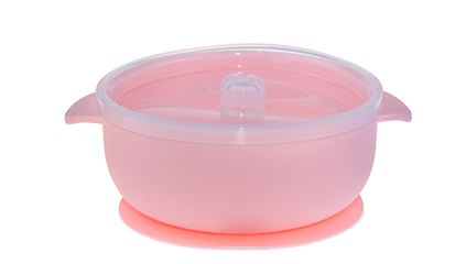 Silicone Suction Bowl with Lid - SOFIA WITH LOVE